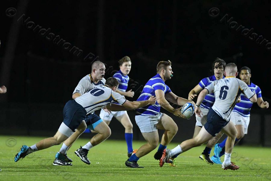Wheaton Men\'s Rugby vs Mass Maritime.  Photo by Keith Nordstrom
